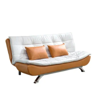 Home Modern metal sofa cum bed living room furniture futon sofa cum bed metal frame sofa bed