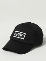 Mens Kenzo Paris Baseball Cap in Black