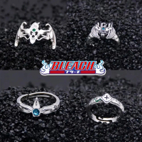 Cincin Bleach Collections Ulquiorra Cifer Ring Cosplay Wibu Otaku Anime Manga Gaming