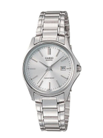 CASIO นาฬิกาข้อมือ Unisex รุ่น LTP-1183A-7ADF สีเงิน