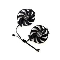 New 95mm T129215SU 12V 0.5A 6Pin FDC10H12S9-C 0.35A RTX3070 3060Ti Graphic Card Cooler Fan For ASUS GeForce DUAL OC Fan