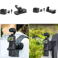 4in1 Action Gimbal Backpack Clip Kit Adapter Border Expansion Clip Rotation Holder for DJI Osmo Pocket 3 Camera Accessories