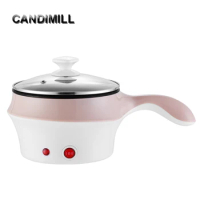 CANDIMILL 220V Multifunction Mini Electric Cooker Hot Pot Food Steamer Soup Heater Pot Frying Pan