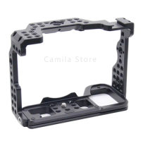 Quick Release L Plate for for Sony a7r4 A9II A92 a7m4 A74 IV Camera Rig Cage Camera Aluminum Alloy Cage W/ Arca Swiss QR plate