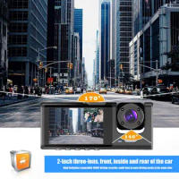 Dash Cam 1 Set Useful Night Vision Sturdy HD-Compatible Car Dash Cam Car Supply