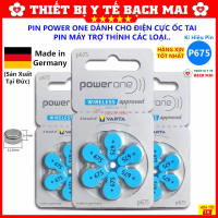 [Vỉ 6 Viên] Pin Trợ Thính POWER ONE P675 Dùng Cho Các Loại Máy Trợ Thính - Chính Hãng Đức Sản phẩm c