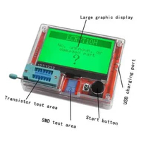 Jarhead ESR Meter Multifunctional Transistor Tester - Uji Komponen Elektronik dengan Presisi Tinggi,