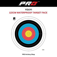 YOUYI WATERPROOF TARGET FACE 122 / TARGET FACE WATERPROOF / KERTAS TARGET ALAT PANAHAN 122cm + Paral