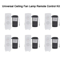 Universal Ceiling Fan Light Remote Controller Kit Timing Transmitter Receiver Smart Distance Remote Switch Speed Control Parts