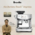 Breville Barista Touch Impress BES881OLT - Mesin Espresso Otomatis