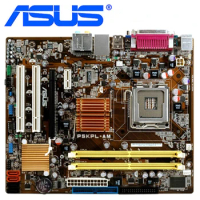 ASUS P5KPL-AM Motherboard LGA 775 DDR2 4GB For Intel G31 P5KPL-AM Desktop Mainboard Systemboard SATA II Used Integrated Graphics
