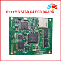 S+++ MB STAR C4 Main Unit PCB Board Mb C4 Star Full Chip SD Connect For Truck B-enz Car Diagnostic Tools With WIFI 12V to 24V