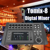 Leicozic Tomix-8 Digital Console 16 Channel Professional Mixing Desk Audio Consola DSP Mixer Wins IOS Android App VS Touch-Mix8