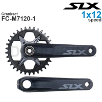 Shimano SLX M7100 1x 2x 12Speed Crankset FC-M7100 FC-M7120 - 1x12-speed 30T 32T 34T Original parts or with DELIC Chainring