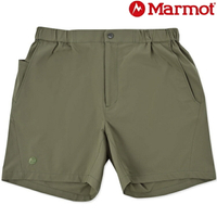 Marmot 土撥鼠 Light Operate 男款 輕量彈性短褲/休閒褲 MTSS25MHP038 J027 卡其綠