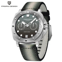 2023 New PAGANI DESIGN Fashion Sports Automatic Mechanical Watch 100M Waterproof Sapphire Glass Stainless Steel Watch Male