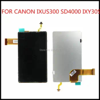 NEW LCD Display Screen for Canon IXUS300HS IXUS300 SD4000 IXY30S Digital Camera Repair Part With Backlight + Glass
