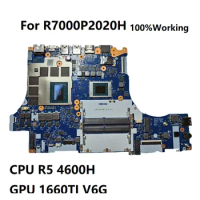 For Lenovo R7000P 2020H NM-D281 GY55S Laptop Motherboard CPU R5 4600H GPU 1660TI V6G 100%Working