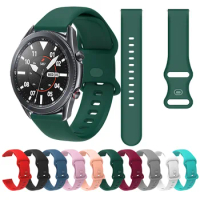 20mm 22mm Strap for Samsung Galaxy watch 4/5/5Pro/Active 1/2 44mm/40mm/3 45mm Silicone Bracelet Galaxy Watch 4 classic 46mm 42mm