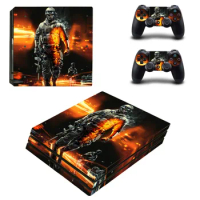 Battlefield 1 PS4 Pro Skin Sticker For Sony PlayStation 4 Pro Console and Controllers for Dualshock 4 PS4 Pro Stickers Decal