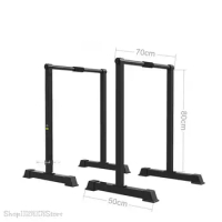 Multi-function Single Parallel Bars, Heavy Duty Workout Dip Station Pull Up Bar, Fitness Dip Station Body Press Parallel Bar