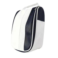 Portable Zippered Shoes Carrier Case Golf Shoes Carry Bag Sport Shoes Bag Golf Accessories For Cycling Golf Travel Gym Dancing