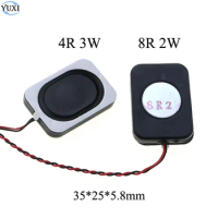 YuXi 4R 3W 8R 2W Electronic Dog GPS Navigation Speaker 2535 Small Cavity Notebook Ultra-thin Box Speaker 35*25*5.8mm 4Ohm 8Ohm