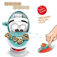 Amazon Cross border Hot Trick, Ejection Toilet Game, Ejection Stool, Fun Toy, Parent Child Interactive Board Game