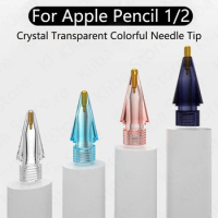 For Apple Pencil Tips Spare Nib Replacement Tip 2PCS For Apple Pencil 1st 2nd Generation Nibs Stylus Pen Tips