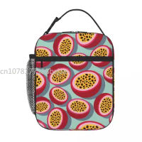 Passion Fruit Anti-Fouling Lunch Tote Thermal Bag Anime Lunch Bag Thermal Lunch Bag