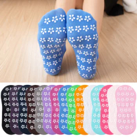 Kids Adults Anti-Slip Socks Parent-Child Trampoline Sock Floor