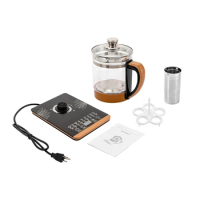 Electric Kettle 1.8L Electric Health Pot Kettle,Tea Maker, Multifunction Food-Grade Stainless Steel Kettle, Brown