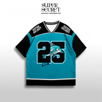 Jersey Oversize UB Series 1 Bahan Dryfit Brazil/Milano Vintage Rugby dengan Perlindungan Anti-UV SUP