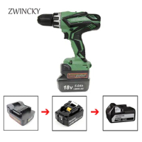 ZWINCKY Battery Adapter For Makita 18V BL1840 BL1850 battery convert for Hitachi /Hikoki 18V Lithium Battery Electric Tool Use