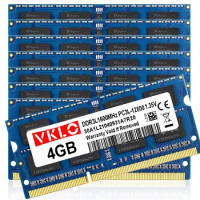 10 pieces set DDR3 DDR3L RAM 4GB 1600MHZ 1333MHZ notebook laptop PC3 12800S 10600S memory wholesale