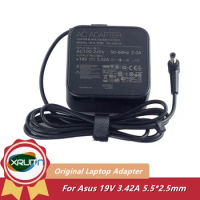 Original Laptop AC Adapter Charger 65W 19V 3.42A 5.5mm*2.5mm For Asus V550 V551 A455L A450 A450C K451LN Series PA-1650-78