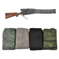 Hunting Rifle Airsoft GUN Sock Knit Polyester Gun Holsters Protector Cover Bag Moistureproof Gun Sleeve for Glock 17 19 Storage