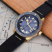 RADO 雷達 官方授權 庫克船長青銅自動機械腕錶 送禮推薦-42mm R03 R32504205