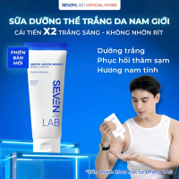 Sữa dưỡng thể trắng da nam giới SEVENLAB 250gram không bết dính, sáng mịn, đều màu da, phục hồi và b