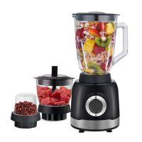 Hot Sell 3 In 1 Heavy Duty Commercial Kitchen Household Fresh Fruit Juicer Electrical Silver Crest Smoothie Mixer Blender