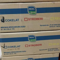 Real Good Susu UHT Sereal Cokelat 150ml 1 Dus Sweet Cheese