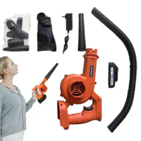 Leaf Blower Cordless Battery Powered Air Blower For Leaves Electric Blower Vacuum Cleaner For Lawn Care Patio Yard Sidewalk Snow