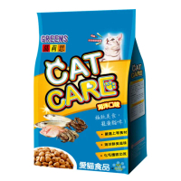 【葛莉思】CatCare貓食3.5kg 海洋/鮪魚蟹肉任選(貓飼料 貓糧 寵物飼料 貓乾糧)