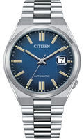 CITIZEN 星辰錶 Mechanical系列 青春撞色 簡約機械腕錶(NJ0151-88L)-40mm-藍面鋼帶【刷卡回饋 分期0利率】【跨店APP下單最高20%點數回饋】