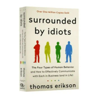 The Ultimate Guide to Human Behavior: Surrounded By Idiots (English Novel) by Thomas Erikson - A Must-Read Book on Languages