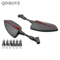 8 10MM Knife Shape Motorcycle Rearview Mirror For Honda CB400 Rebel 500 CBR 954 CB500X NC750X CB500F CB650F CB650R CM500 MSX125