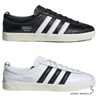 Adidas 休閒鞋 女鞋 皮革 BLANC 黑/白【運動世界】JH8040/JI2507