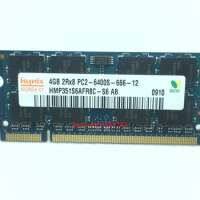 Notebook memory hynix DDR2 4GB 800MHz PC2-6400S Original authentic DDR 2 4G Laptop RAM 200PIN SODIMM