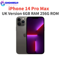 Original iPhone 14 Pro Max 5G 6.7" iOS16 256GB ROM 6GB RAM UK Version Genuine Retina OLED Face ID NF