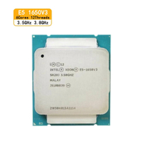 ใช้ Xeon E5 1650 V3 3.5GHz 6-Core 15Mb Cache LGA2011-3 CPU E5 1650-V3โปรเซสเซอร์140W